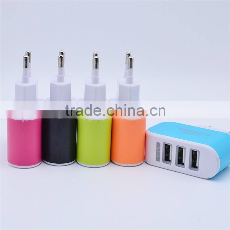 Universal New multi Usb Port travel charger,power adapter for phone tablet