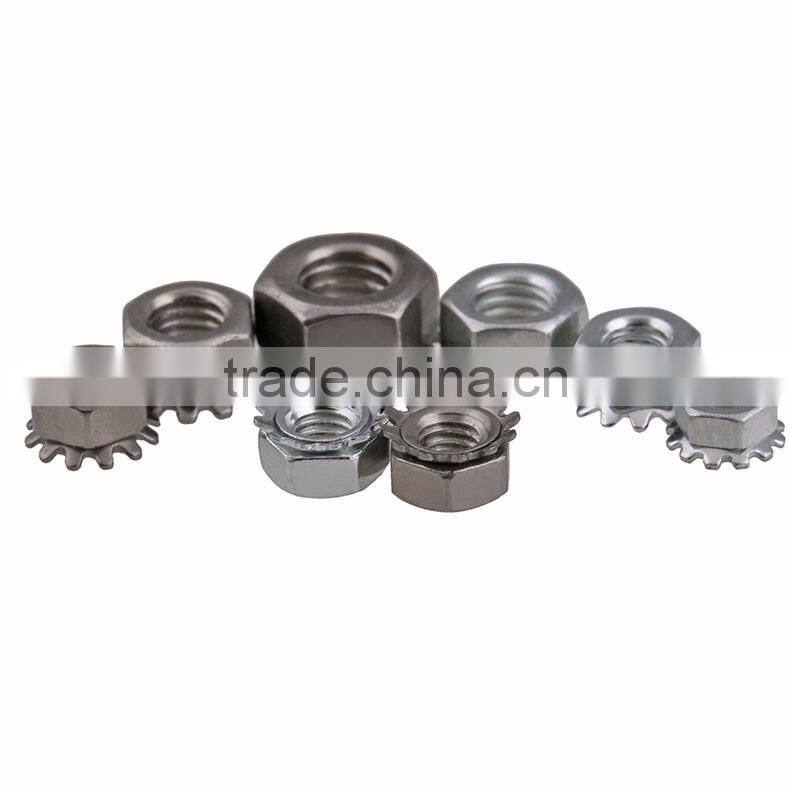Mass supply fine workmanship high quality carbon steel kep nuts m10