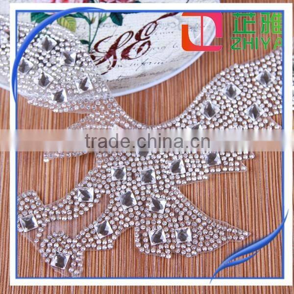 wholesale 2016 Custom Skull theme rhinestone transfer for Clothing