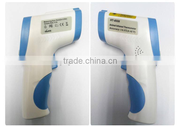 Instant read veterinary infrared thermometer