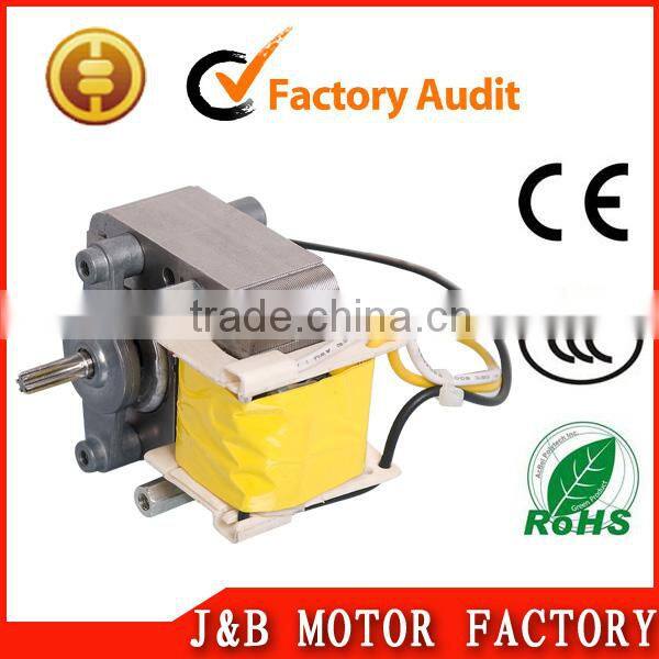 6038 high quality shade pole motor/ac shaded pole geared motor