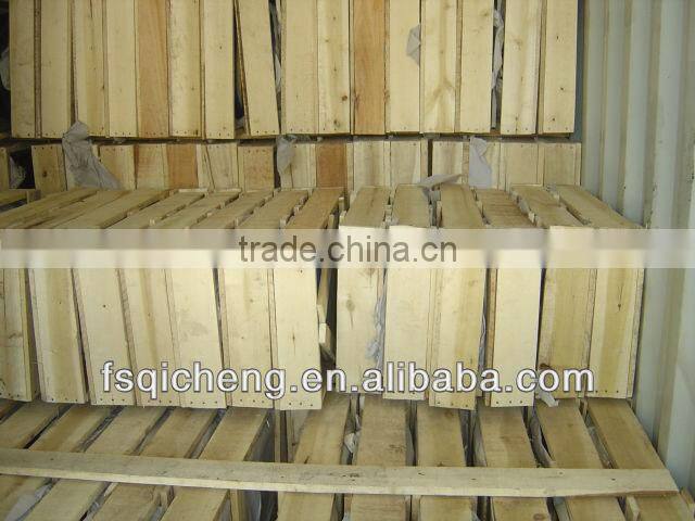 Double-layer Acid Etched Glass Flat Door