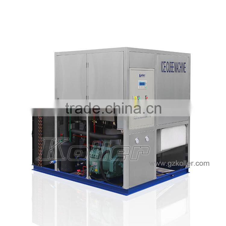 2 Tons Edible Ice from Ice Cube Maker for Hotels and Bars