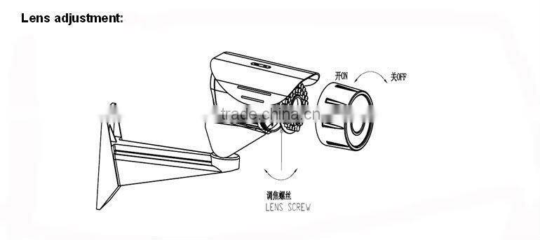 Small Water proof IR Bullet IP Camera SA6801B-42S(N)/52S(N)D