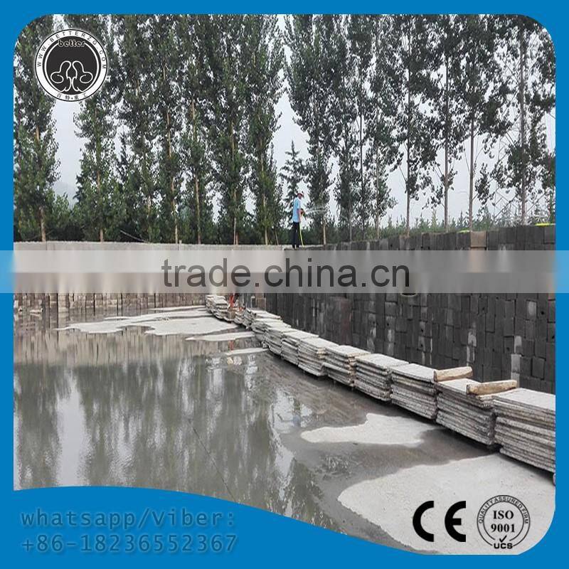 Henan Better concrete international block machines decorative wall brick stone silicon mould QT4-15