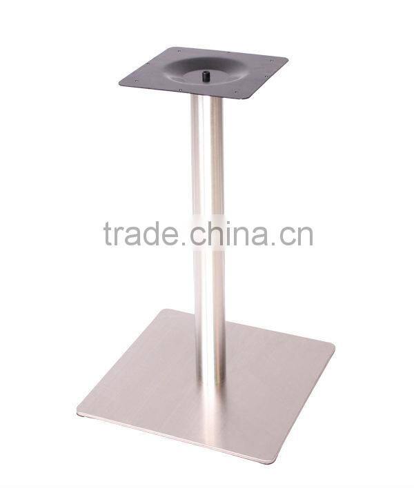 Square Metal Stainless Steel Table Base