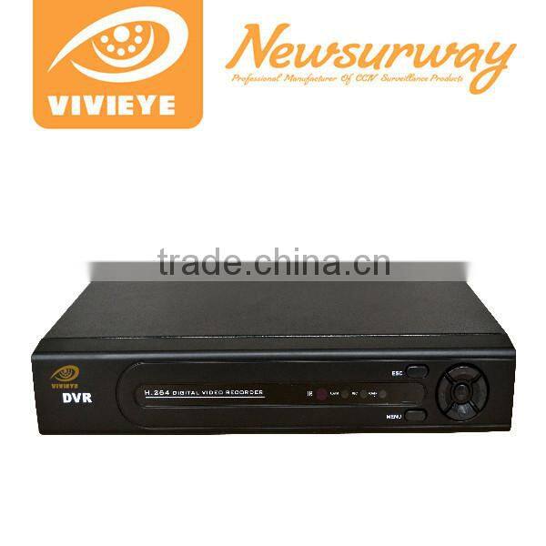 CCTV HD1080P 4CH Hybrid Analog AHD DVR for Home system with Hi3521
