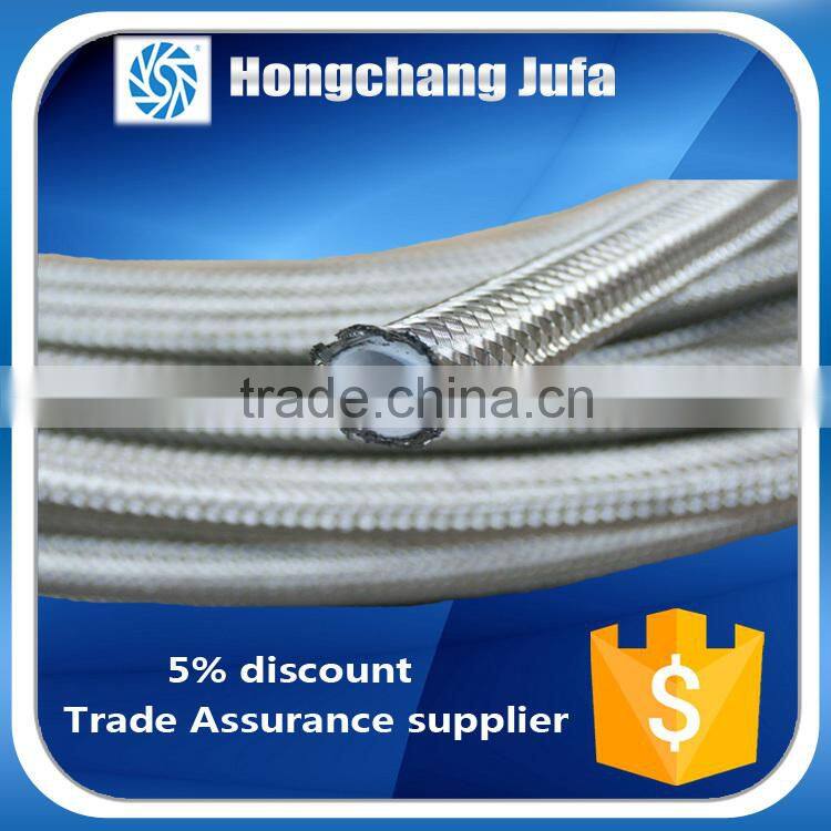 large diameter machine flexible metal braided ptfe hose
