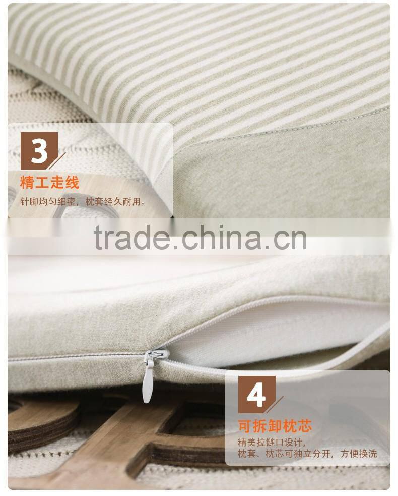 Colored cotton arc pillow memory foam pillow for baby