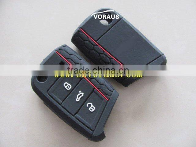 V 3 button smart key pack (black/high quality)