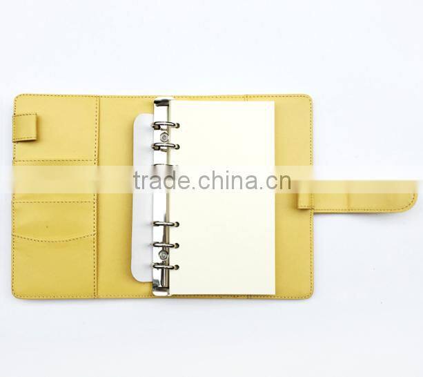 custom leather planner 2017 ring binder