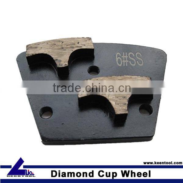 16 Grit Concrete Floor Grinder Diamond Grinding Head