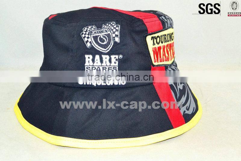 100% cotton kids bucket hat custom print bucket
