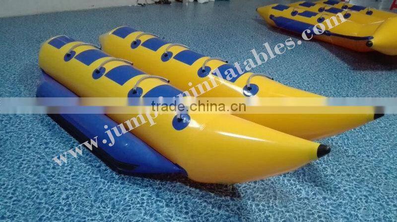 inflatable floating boat 8 person Banana boat for adults Towable flying Banana tube