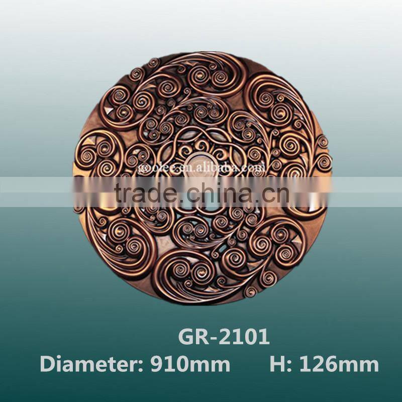 2015 Fashionable Polyurethane Ceiling Pattern Design for Home