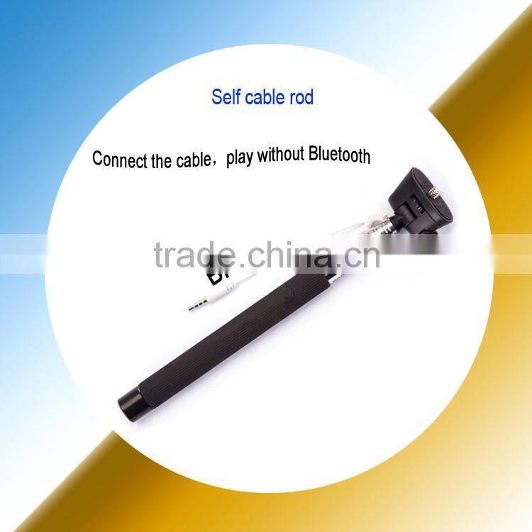 Stryfer Wholesale Digital camera Flexible Tripod Aluminum Video Camera Selfie Rod Cable Take Pole Selfie Stick Phone Extendable