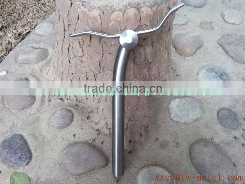 Made Titanium seat post combine saddle rails customize XACD seat post with saddle rails titanium bicycle seat post