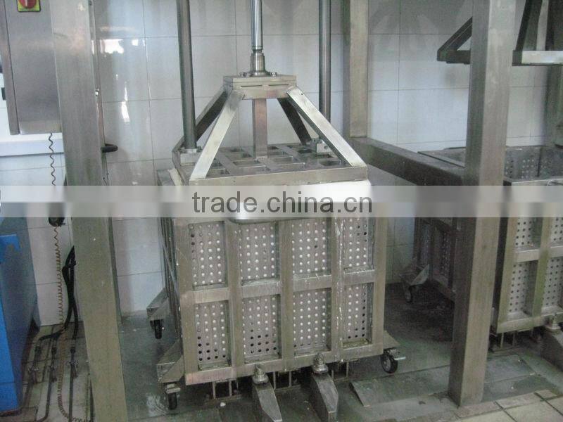 500LPH industrial type soft cheese making machines