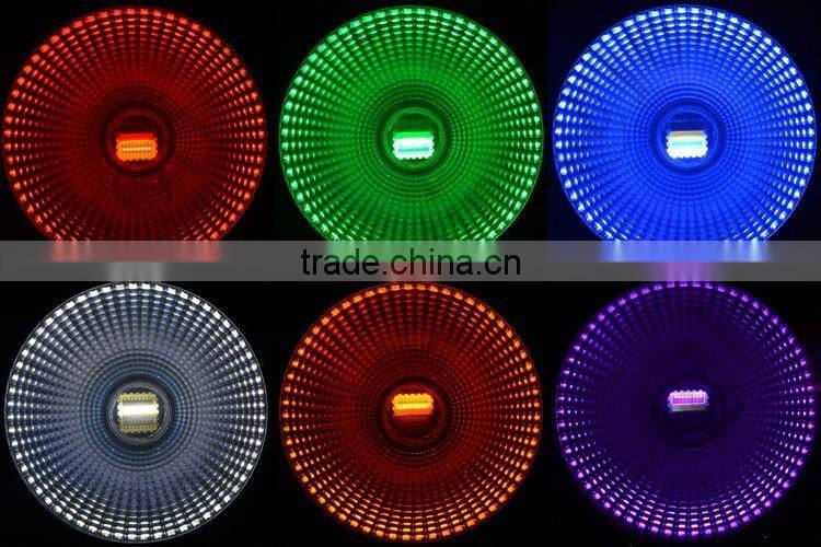 CE ROHS FCC 200 Watt Pro Stage Disco DJ Wedding Studio DMX Wash Par Can 200W RGBWA+UV 6IN1 LED COB Par64