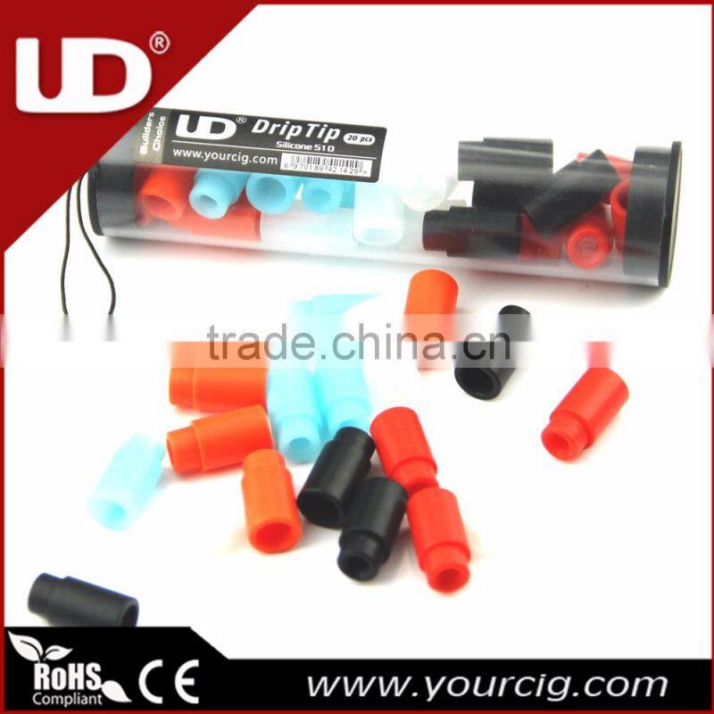 Good quality UD best seller vape silicone drip tips