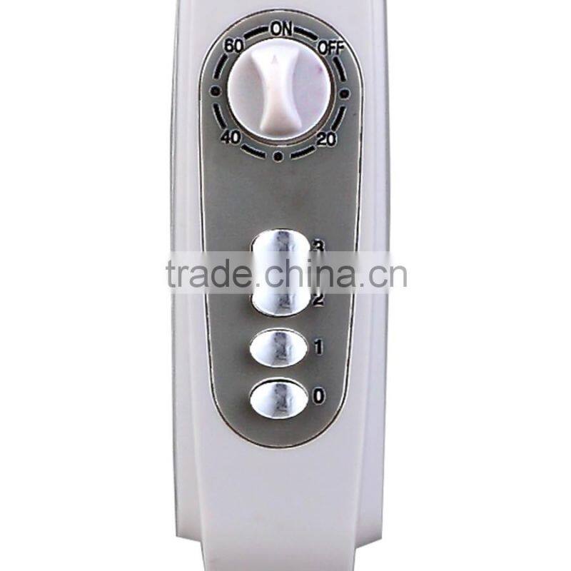 2016 domestic ventilation stand fan with light and good grill made in china