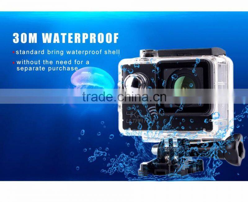 Sports DV action cam Sports Camera 4K Wifi Camera DVR Cam 170 Degree Fisheye Len Mobile connection Sports Action DV Camera