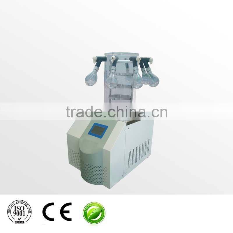 Portable Laborotary scale vacuum lyophilizer laboratory mini freeze dryer for sale