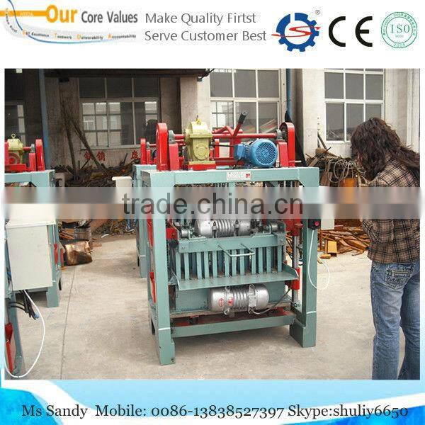 Easy operation cheap portable brick machine / brick making machine/ hollow brick machine