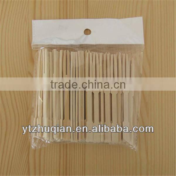 Hot sell natural disposable bamboo fork salad fork