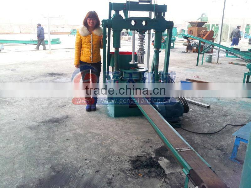Lantian brand BBQ charcoal making honeycomb coal machine manufacture
