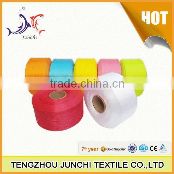 Colors High Tenacity PP Filament Yarn For Webbing