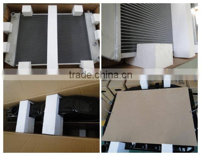 Aluminum flat fin tubes hydraulic oil cooler with certificate 16949