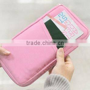Korea style poly wallet credit card wallet Travel Wallet & Passport Holder