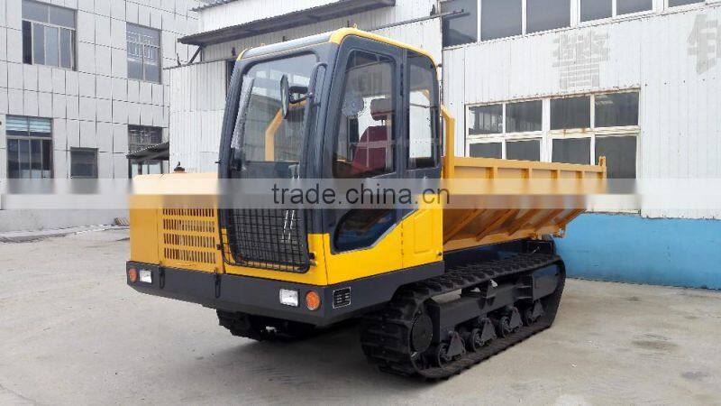 2016 new rubber crawler trailer crawler dumper in stock for sale