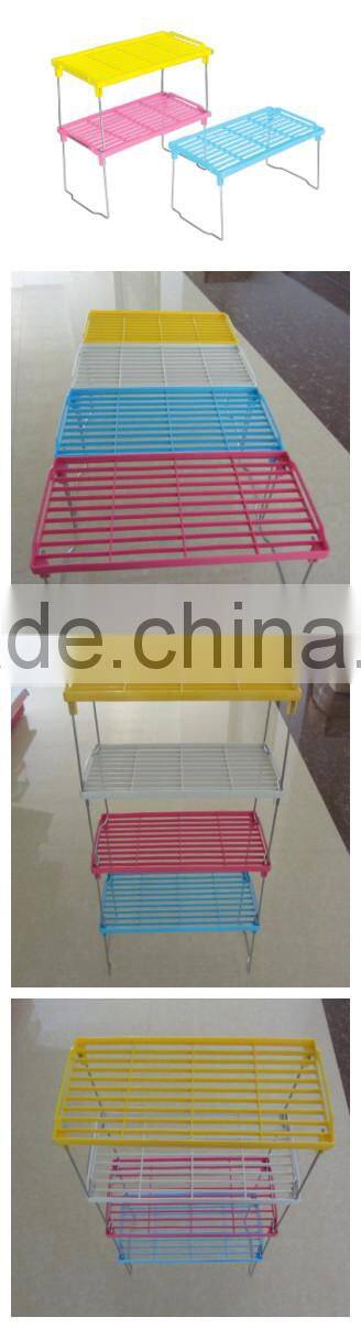 plastic spice storage rack & shelf