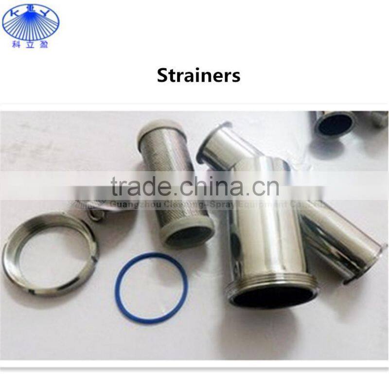 Sanitary degree Y style Strainer