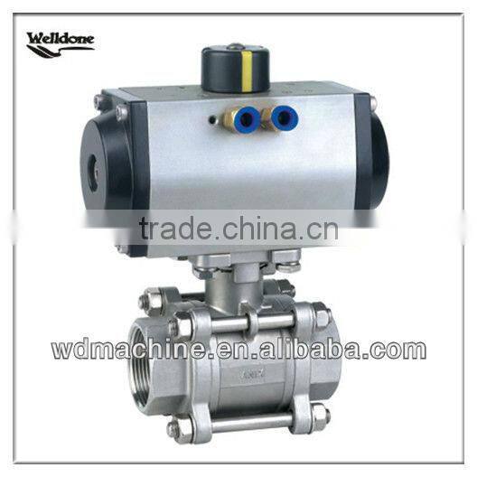 Pneumatic ball valve
