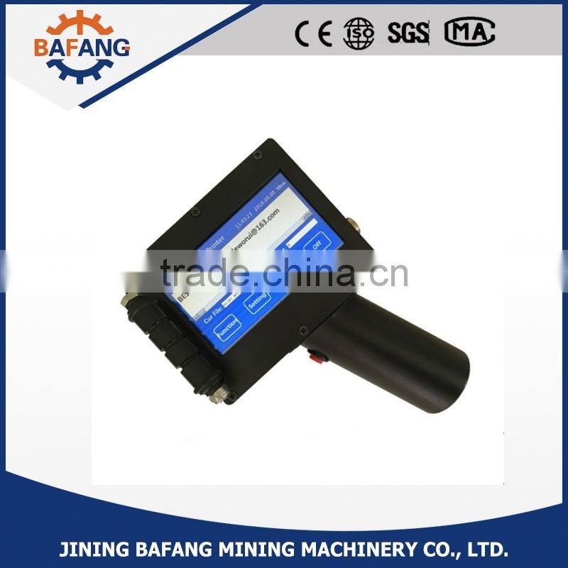 High quality hand held ink jet printer for coding printing