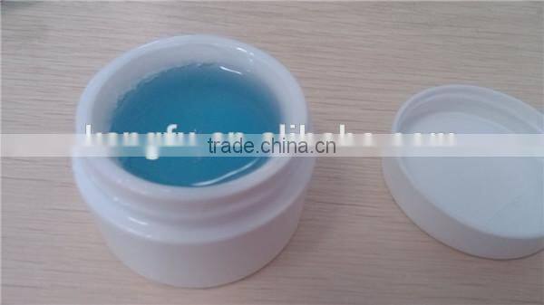 Transparent blue gel uv nail gel builder gel