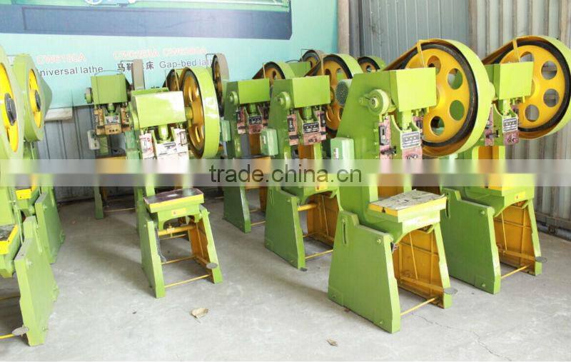J23-16T C-frame Power Press , Mechanical Metal Stamping Machine Flywheel Punching Press Machine