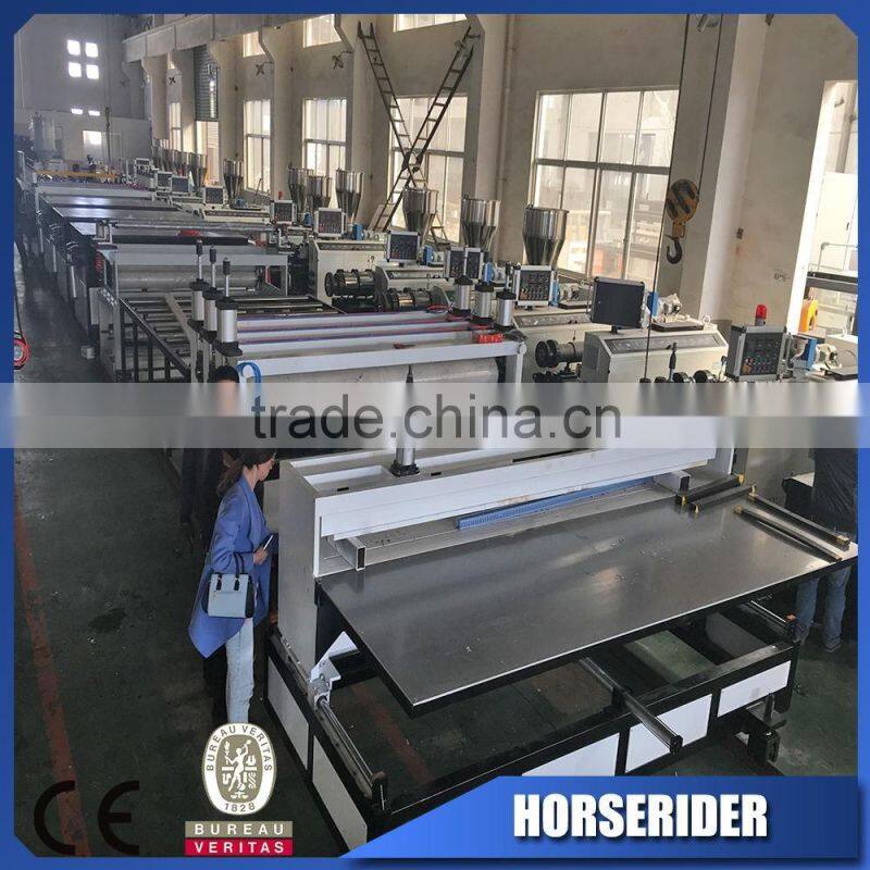PP pe pc Hollow Sheet Board Production Line/pe pp pc advertisement board hollow sheet making plant