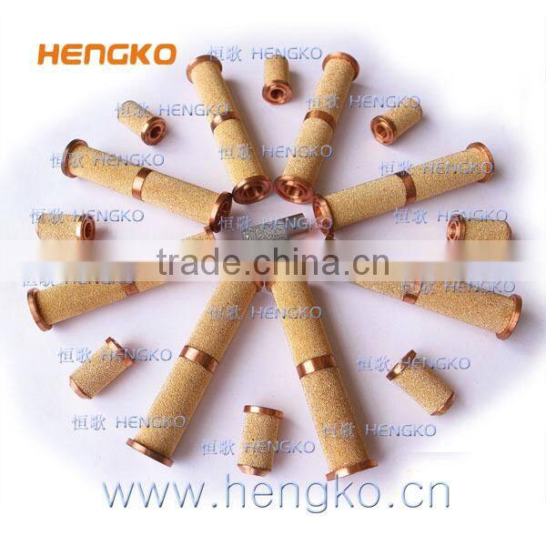 Micro powder sintered bronze filter candle