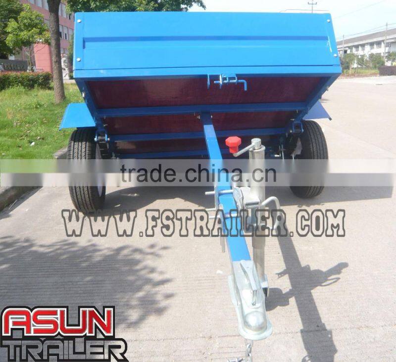 Newest tipping box trailer/farm trailer 6x4