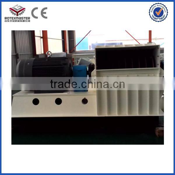 Complete Wood Hammer Mill for Crushing Wood Chips into Sawdust with Cyclone and Bag Dust Collector System
