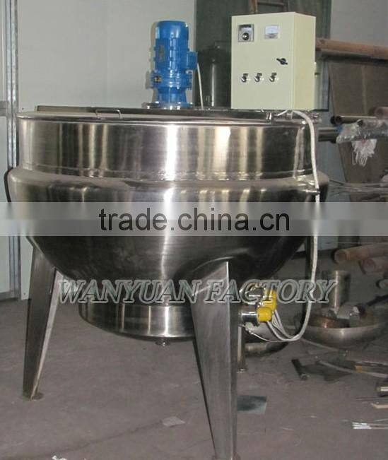200L electric heating tilting jacketed kettle