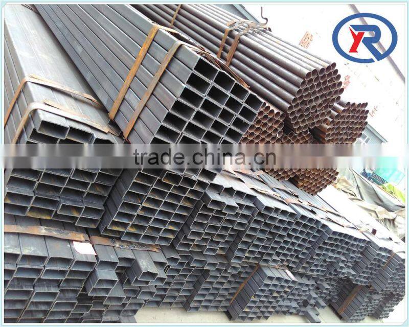 15*0.6mm ERW welded galvanized steel pipe,black round pipe
