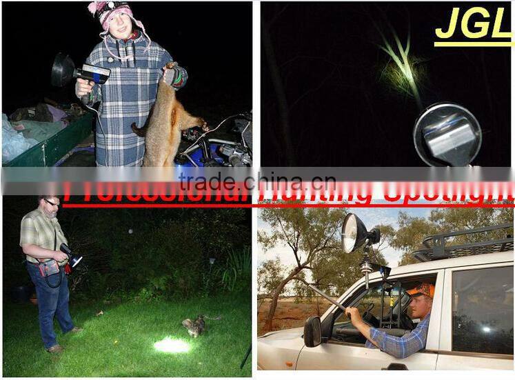 Car Accessories 12v outdoor activities 240mm portable searchlight for hunting