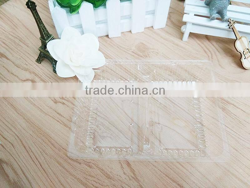 Cookie blister plastic packaging inner tray with dividers