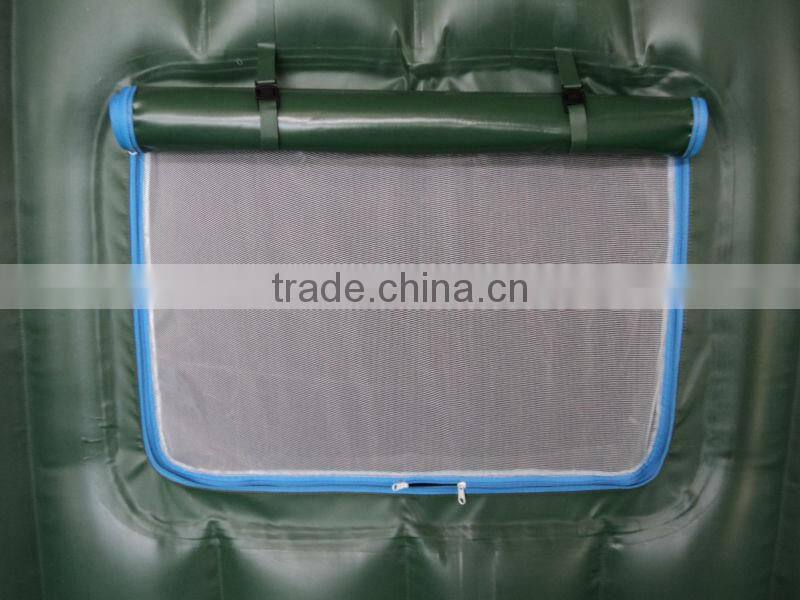 (ce) PVC material big outdoor inflatable military tent