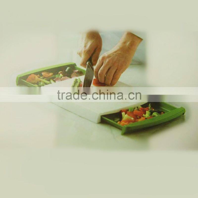Scalable Multifunction Storageable PP Plastic Chopping Cutting Board